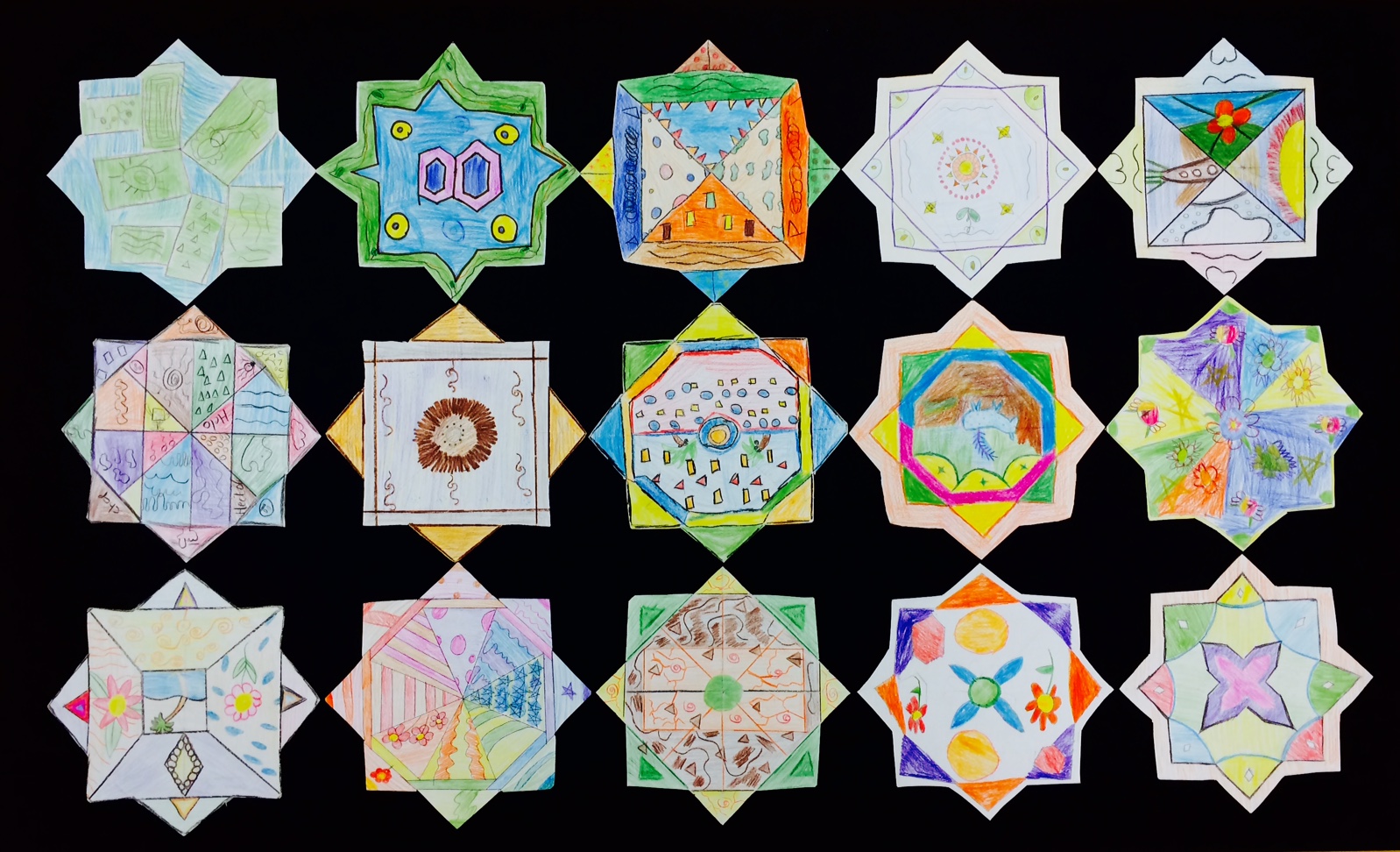 Islamic Tile Composition