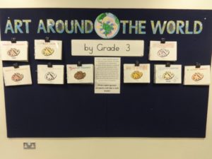 Art around the world – a Grade 3 adventure!